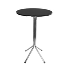 Jogo De 4 Banquetas Cromada Capuccino Assento Preto Com Bistr