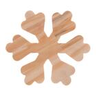 Jogo De 4 Descansos Para Panela Woodart Floco De Neve