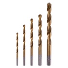 Jogo De 5 Brocas Metal 3-4-5-6-8 Nitreto Titánio 723839 Mtx