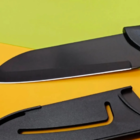 Jogo De 5 Facas Coloridas Aço Inox Com Protetores 4 Tábuas Co