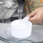 Jogo De 5 Medidores Xícara De Plástico Branco Resistente