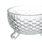 Jogo De 6 Bowls De Vidro - Jogo De Sobremesa Conchas (200ml)