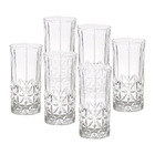 Jogo De 6 Copos Altos De Vidro Para Drinks Stella - 360 Ml