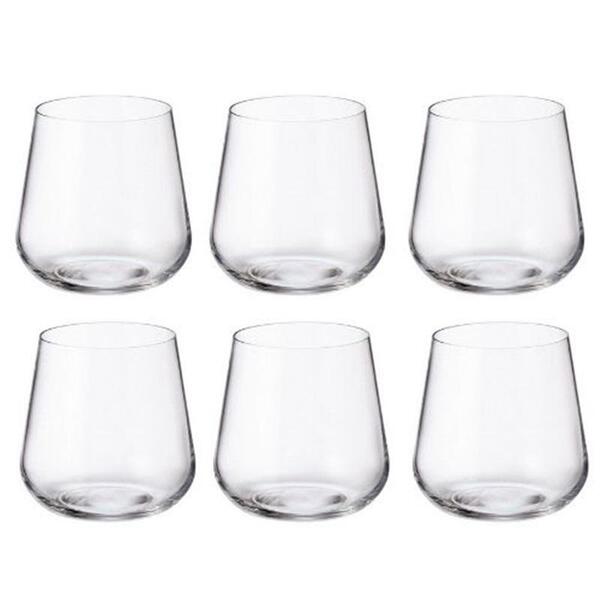 Jogo De 6 Copos Bohemia Ardea 320ml Transparente 58145