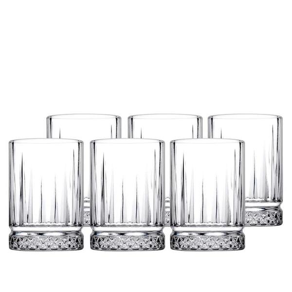Jogo De 6 Copos P/ Shot L´hermitage Elysia Vidro 60ml 6,5cm