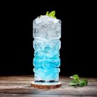 Jogo De 6 Copos Tiki Maori Alto De Vidro Hi-ball 420ml