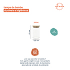 Jogo De 6 Potes Herméticos De Vidro Tampa De Bambu - 250 Ml O