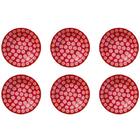 Jogo De 6 Pratos Fundo 23cm Daily Floreal Renda 005229 Oxford