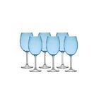 Jogo De 6 Taças Bohemia Gastro Cristal Azul 580ml 57931