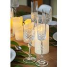 Jogo De 6 Taças De Cristal Para Água 416ml Cidade Da Garoa -c