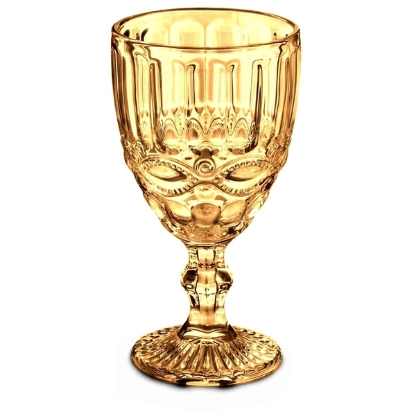 Jogo De 6 Taças De Vinho Âmbar Laço Verre 240ml - Mimo Style