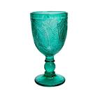 Jogo De 6 Taças E Jarra Folha Verde - Casambiente Javi050 Tcv