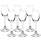 Jogo De 6 Taças Para Licor 65ml Cristal Anna Bohemia