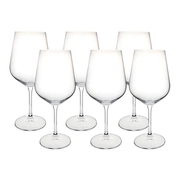 Jogo De 6 Taças Strix Para Água Em Cristal 580ml - 58375