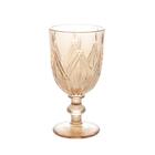 Jogo De 6 Taças Wolff De Vidro Âmbar 370ml