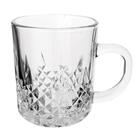 Jogo De 6 Xicaras Dcasa Para Chá Aster Em Vidro 245ml