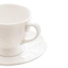 Jogo De 6 Xícaras De Café Lyor Butterfly Flower De Porcelana