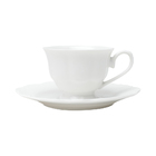 Jogo De 6 Xícaras De Café Wolff Maldivas De Porcelana Branco