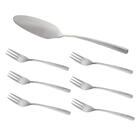 Jogo De 7 Peças Fracalanza Ravel  Em Aço Inox P/sobremesa