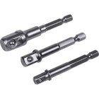 Jogo De Adaptadores Para Soquetes 1/2 À 3/8 C/ 3 Peças - Work