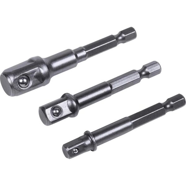 Jogo De Adaptadores Para Soquetes 1/2 À 3/8 C/ 3 Peças - Work