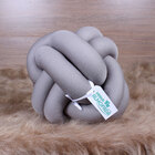 Jogo De Almofada Azul, Laranja E Cinza Nó Escandinavo 3 Unida