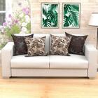 Jogo De Almofada Decorativa Tabaco Grande Para Sofá 4 Unidade