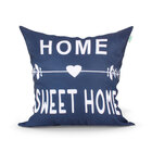 Jogo De Almofada Para Quarto Azul Marinho Estampada 45cm X 45