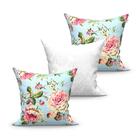 Jogo De Almofada Para Sala 3 Unidades 45cm X 45cm Tecido Jacq