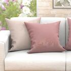 Jogo De Almofada Para Sala Rosê E Bege Medalhão 4 Unidades 60