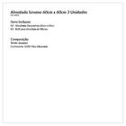 Jogo De Almofada Savana Vermelha Kit 3 Unidades 60cm X 60cm T