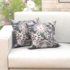 Jogo De Almofada Tabaco 6 Unidades 45cm X 45cm Com Refil De S