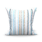 Jogo De Almofadas Estampada Azul 6 Unidades 45cm X 45cm Com R