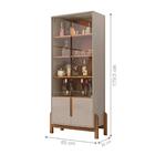 Jogo De Aparador E Cristaleira Lux