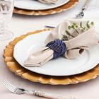 Jogo De Argola Para Guardanapo New Traccia 4 Peças - Home Sty