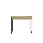 Jogo De Armario Semi-aberto E Mesa Dylan Natura Preto