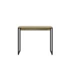 Jogo De Armario Semi-aberto E Mesa Dylan Natura Preto