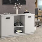 Jogo De Armáro E Balcão Elche Platina