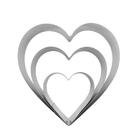 Jogo De Aro Bolo Coração Yazi