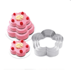 Jogo De Aro Bolo Flor Carol Fiorentino Confeitaria Cozinha