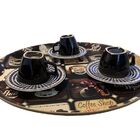 Jogo De Bandejas Cantinho Do Café - 35 E 40cm - Paloma Home