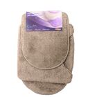 Jogo De Banheiro 3 Peças Cronos Pratatêxtil. Areia