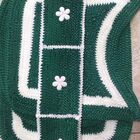 Jogo De Banheiro 4 Pcs Luxo  Verde Militar C/ Palha