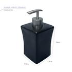 Jogo De Banheiro Preto Em Porcelana 3 Peças