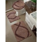 Jogo De Banheiro Riviera Frescor 3 Peças Jolitex