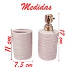 Jogo De Banheiro Rosa Em Porcelana 2 Peças