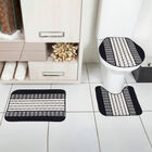 Jogo De Banheiro Tapetes Junior Preto Un