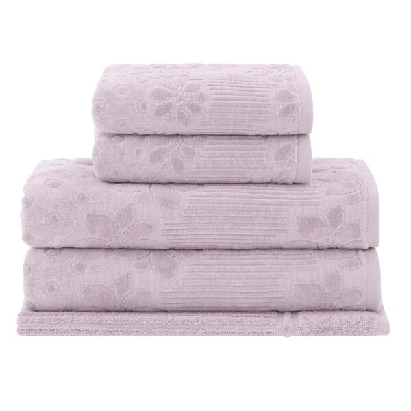 Jogo De Banho 100% Algodão Fibra Longa 5 Peças Lollipop - Bud