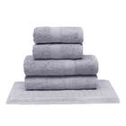 Jogo De Banho / Toalhas 5 Peças Melody Nadia - Buettner Cinza