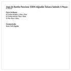 Jogo De Banho Floral Passione 05 Peças Tabaco C Salmão Palha